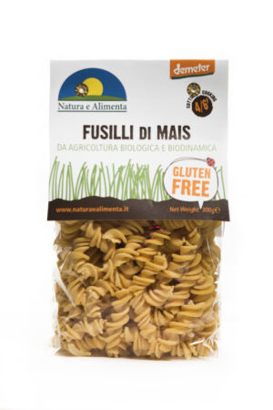 FUSILLI DI MAIS DEMETER 300GR - SENZA GLUTINE